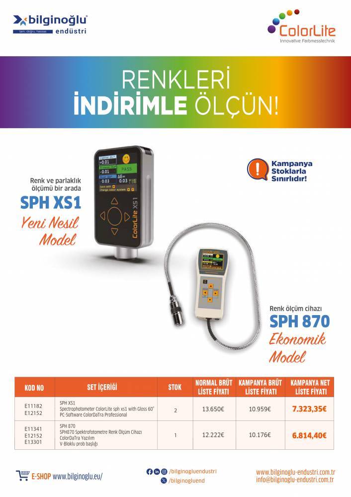 MEASURE COLORS WITH DISCOUNT!